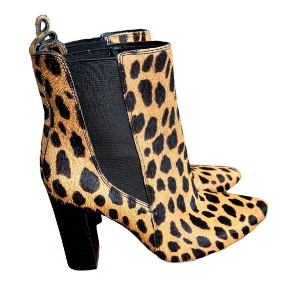 Vince Camuto Shoes - Vince Camuto Britsy 2 Cow Fur Bootie in Leopard Size 6.5